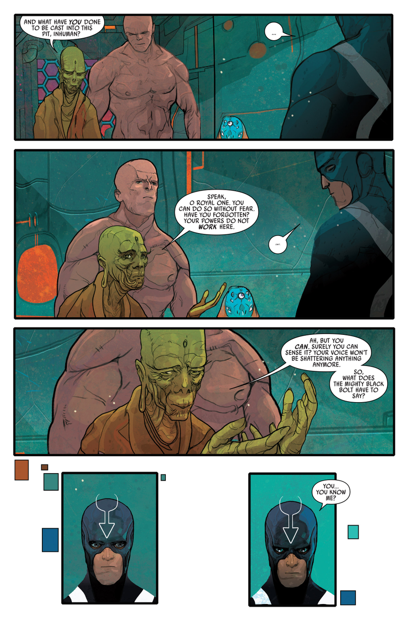Illustration for article titled The Terrible Inhumans TV Show Aside, Marvel's Black Bolt Has Never Been More Interesting
